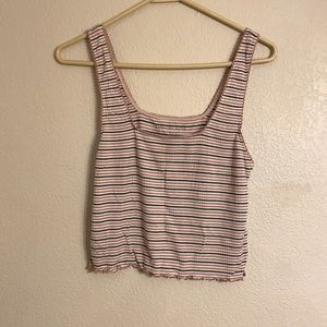 Cropped tank top